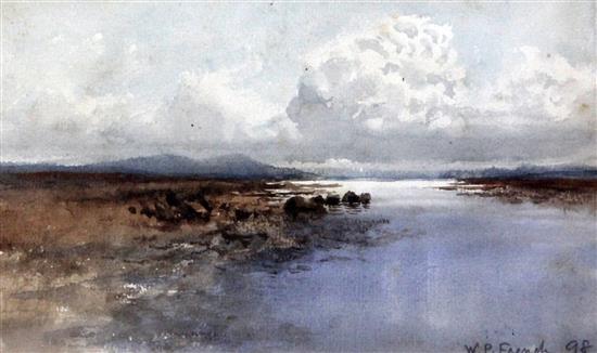 William Percy French (1854-1920) Connemara landscape, 5 x 8.25in.